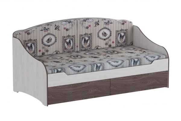 Кровать одинарная с подушками Омега 18